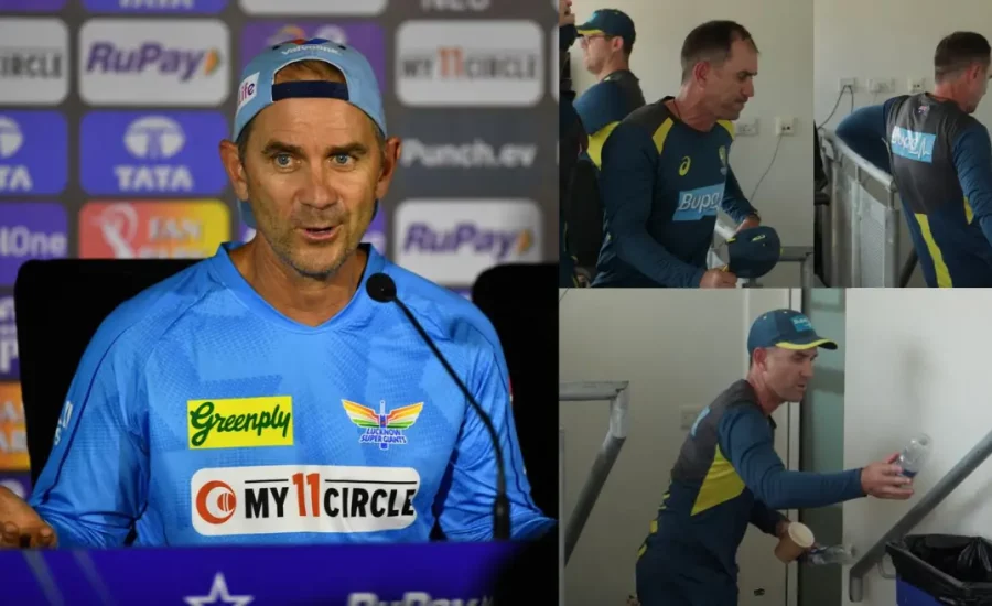 IPL 2024 : Justin Langer explains the story behind kicking dustbin during the Ashes