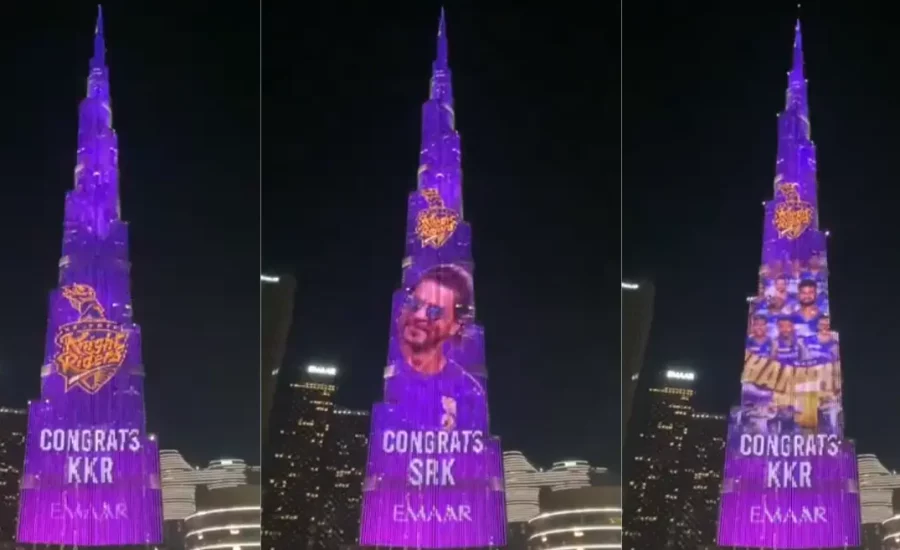 Burj Khalifa lights up after KKR’s victory in IPL 2024 final