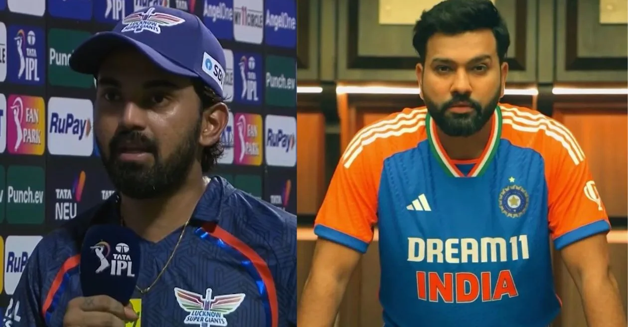 IPL 2024: KL Rahul’s cheeky ‘Sharma ji ka beta’ remark for Rohit Sharma leaves everyone in splits