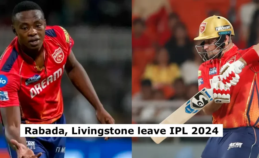 IPL 2024: Punjab Kings’ Kagiso Rabada and Liam Livingstone return home due to different reasons