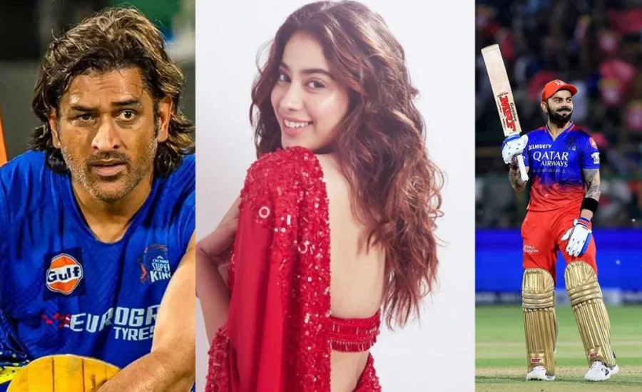 Bollywood actress Janhvi Kapoor picks between MS Dhoni’s helicopter shot and Virat Kohli’s cover drive