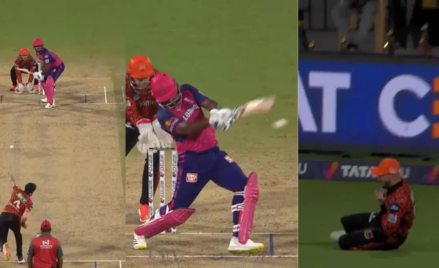 IPL 2024 : Aiden Markram takes a brilliant catch of Sanju Samson in SRH vs RR Qualifier 2 clash