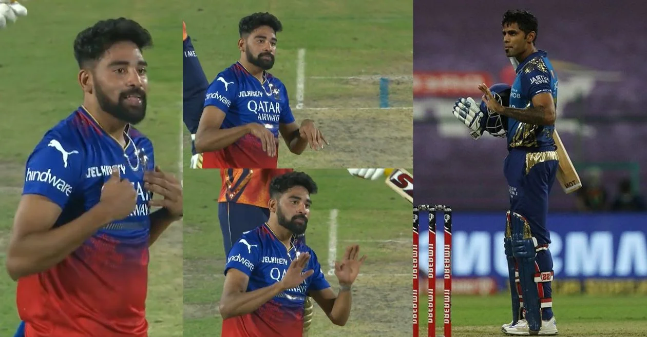 Mohammed Siraj mirrors Suryakumar Yadav’s ‘calma’ celebration after RCB’s win over PBKS in IPL 2024