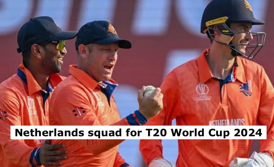 Netherlands make notable omissions in their 15-man T20 World Cup 2024