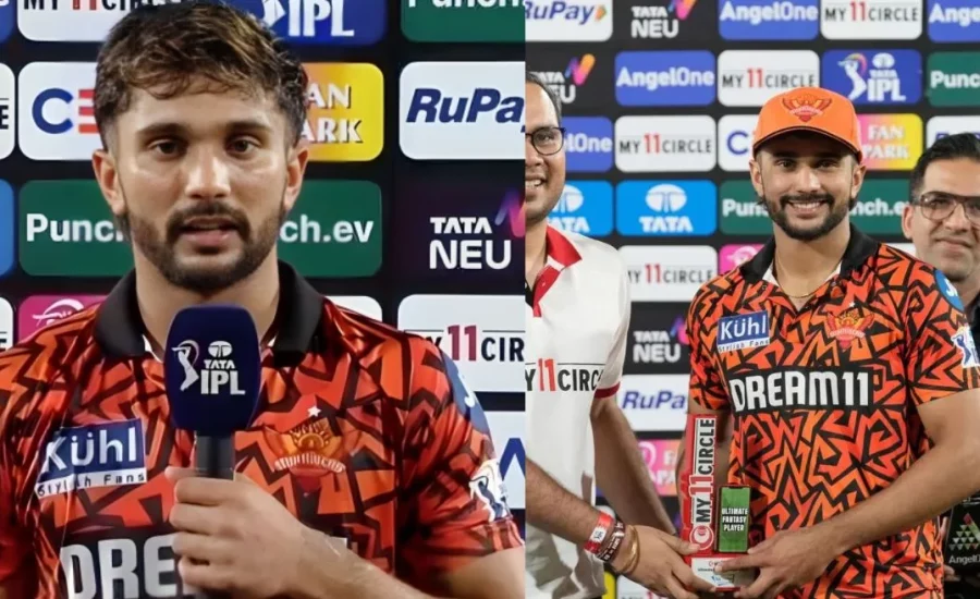 SRH star Nitish Kumar Reddy explains his role after playing a match-winning knock against RR