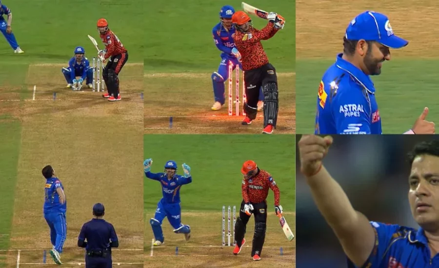 Piyush Chawla cleans up Heinrich Klaasen with a beauty in MI vs SRH clash | IPL 2024