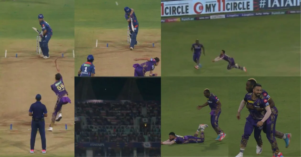 Ramandeep Singh pulls off a breathtaking diving catch to dismiss Arshin Kulkarni | LSG vs KKR, IPL 2024