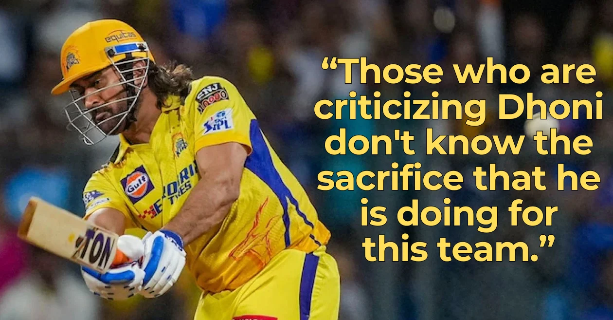 IPL 2024: Reason why MS Dhoni is batting lower down the order for CSK