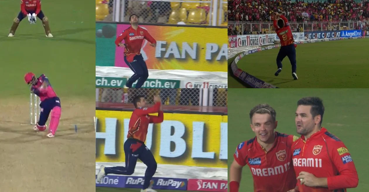 Rilee Rossouw takes a stunning catch to dismiss Donovan Ferreira in RR vs PBKS clash | IPL 2024