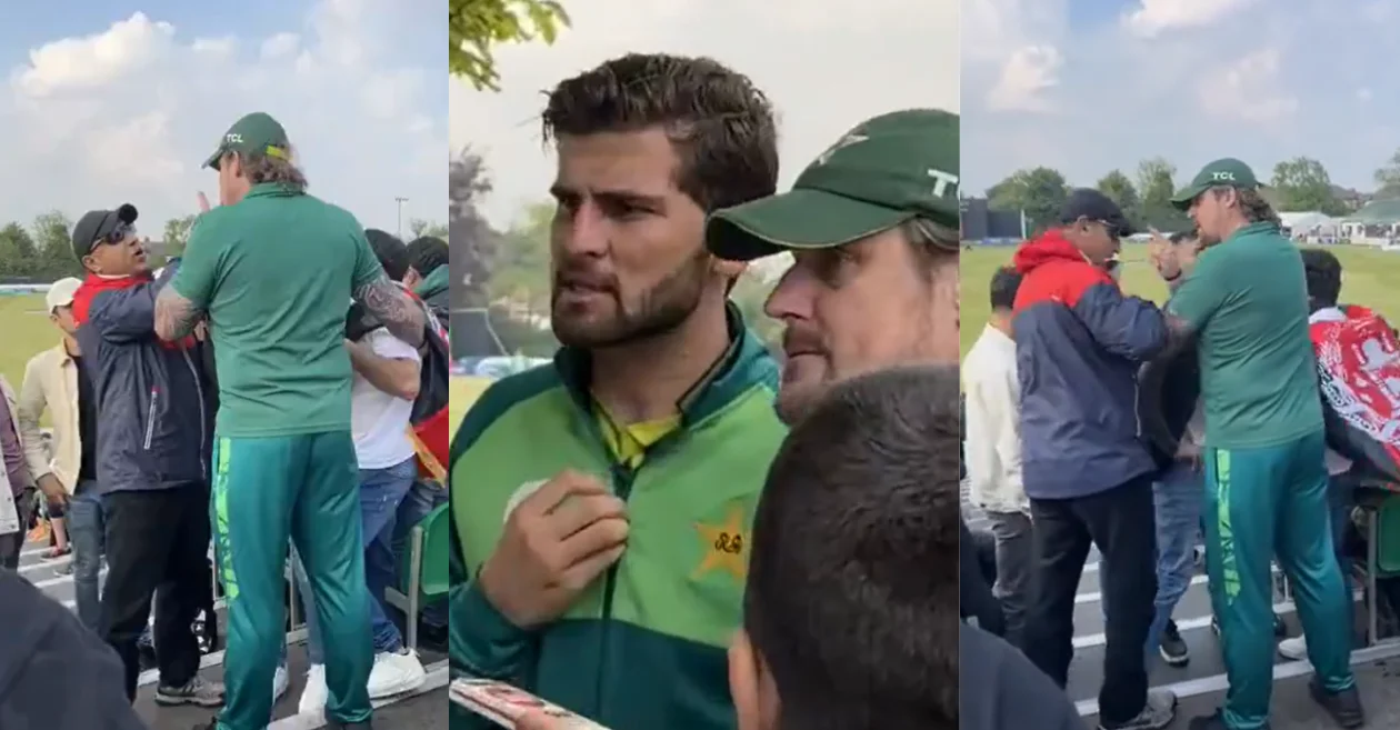 IRE vs PAK: Shaheen Afridi confronts Afghan fan over his alleged misconduct ahead of 2nd T20I