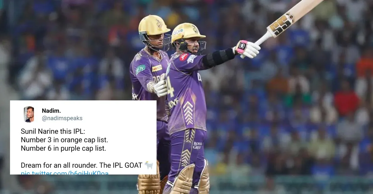 Sunil Narine leads KKR to dominating win over LSG in IPL 2024