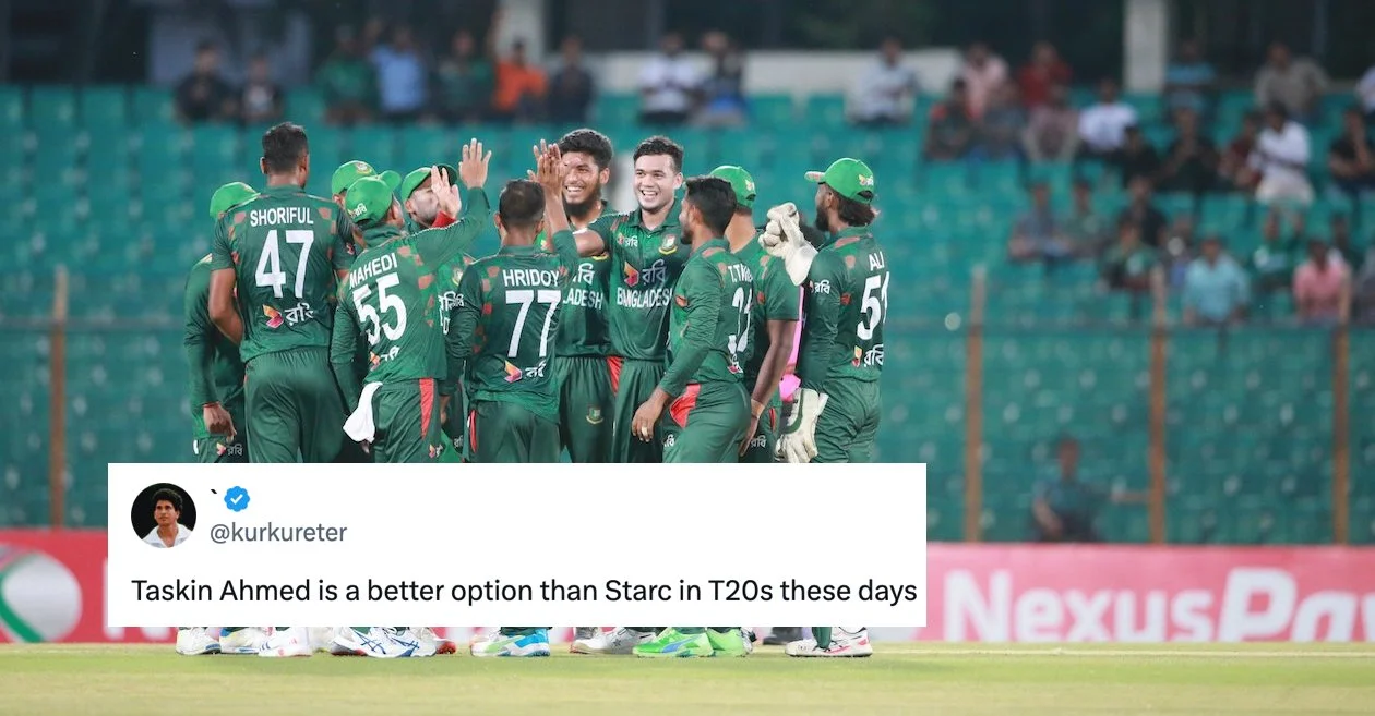 Taskin Ahmed, Towhid Hridoy propel Bangladesh to a 6-wicket win over Bangladesh