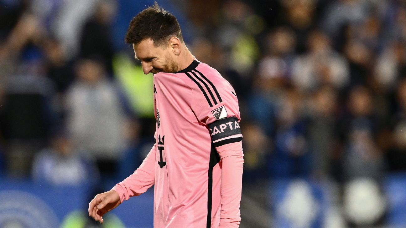 Injured Lionel Messi sits out Inter Miami draw with Orlando