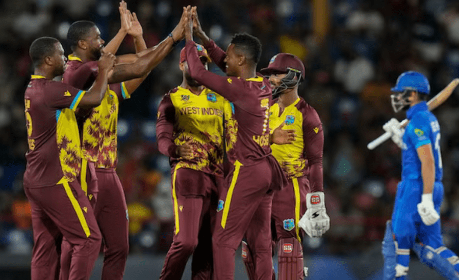 West Indies vs Afghanistan T20 World Cup Records: From 36 runs in an over to highest powerplay total