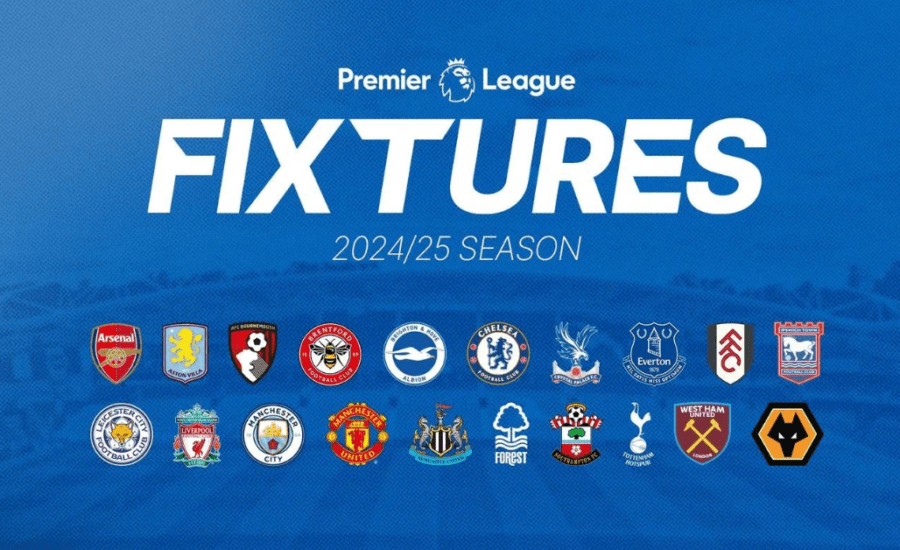 Premier League fixtures schedule 2024-25 in full