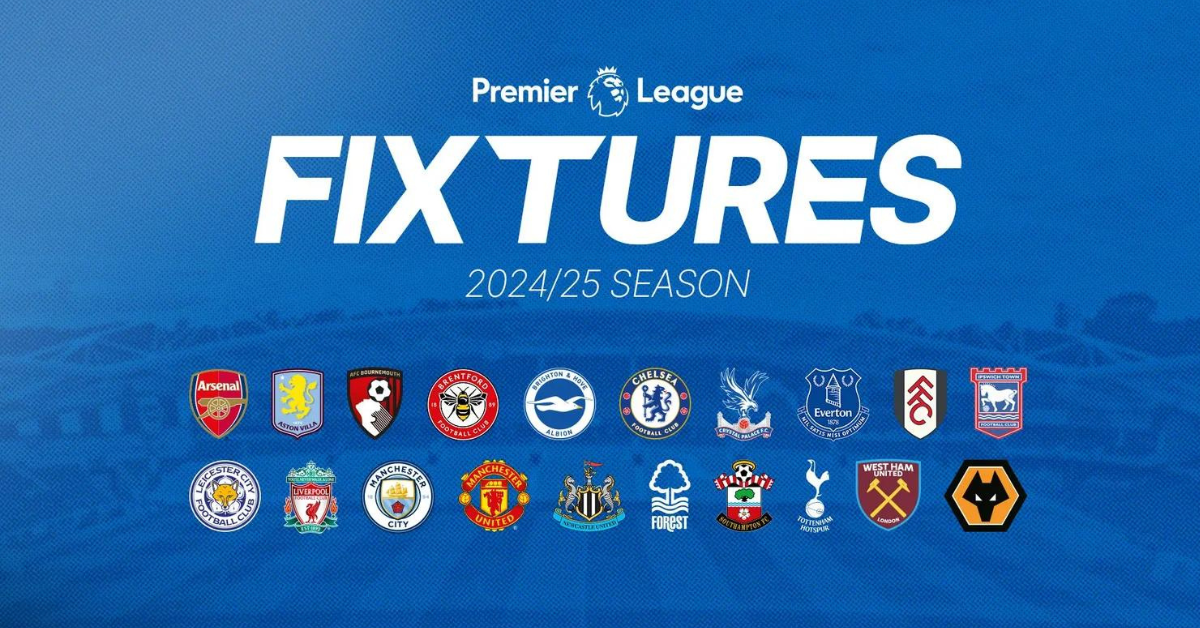 Premier League fixtures schedule 2024-25 in full