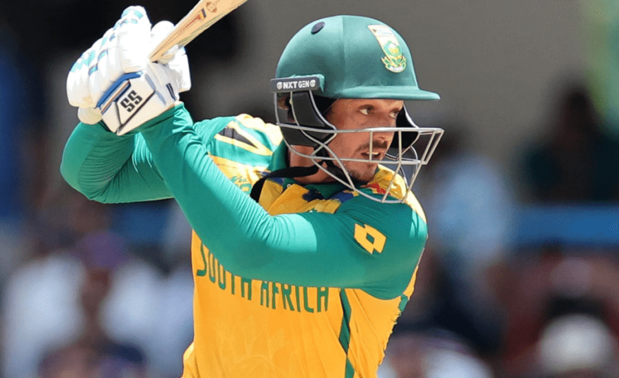 De Kock leads South Africa to narrow win over valiant USA as Super 8 stage gets underway