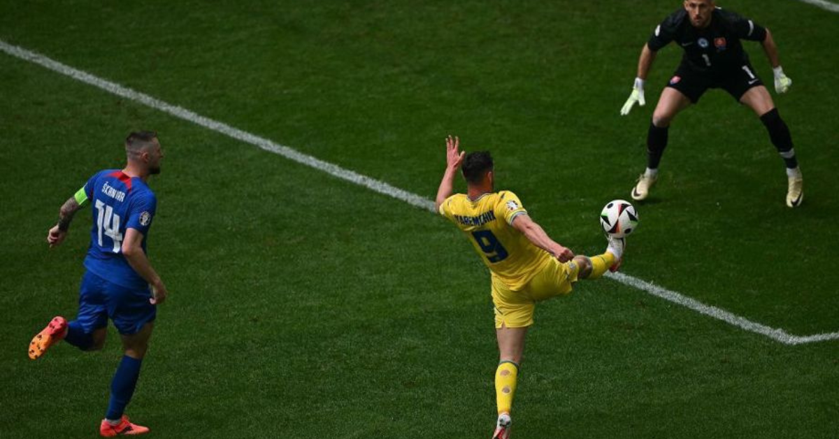 Euro 2024 Moment of the Day: The incredible lightness of Yaremchuk’s genius first touch for Ukraine