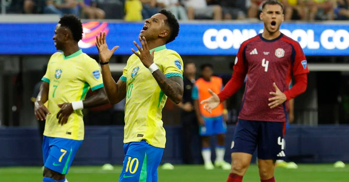 Brazil player ratings vs Costa Rica: Vinicius Jr and Rodrygo woeful as Selecao stunned by Los Ticos in scoreless Copa America draw