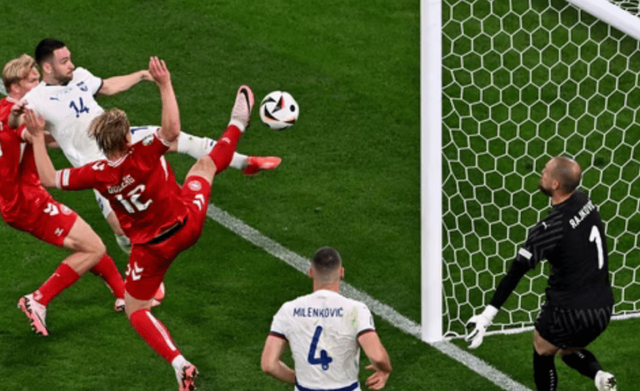 Denmark advance to last 16 at Euro 2024 after 0-0 draw with Serbia