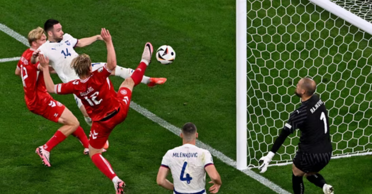 Denmark advance to last 16 at Euro 2024 after 0-0 draw with Serbia