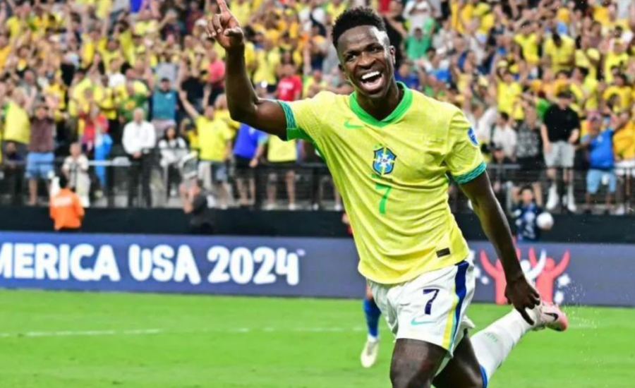 Vinicius Jr scored twice as Brazil kick-started their Copa America campaign with a 4-1 win against Paraguay