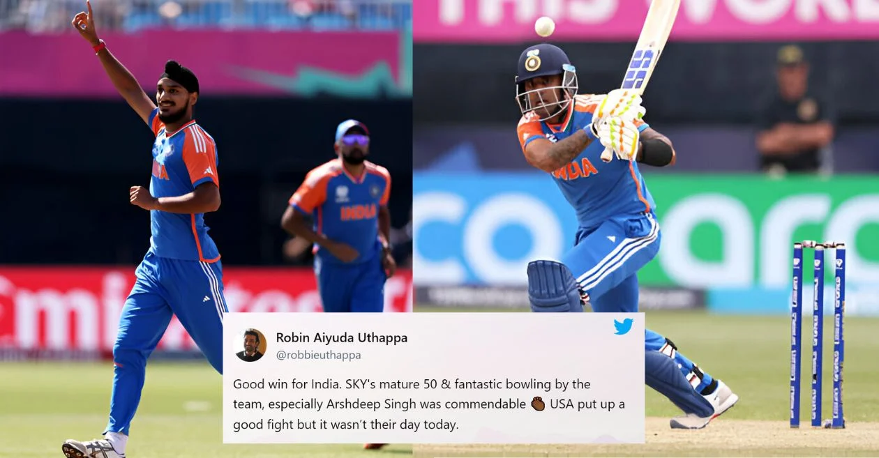 Arshdeep Singh, Suryakumar Yadav shine as India crush USA to secure Super 8 berth in T20 World Cup 2024