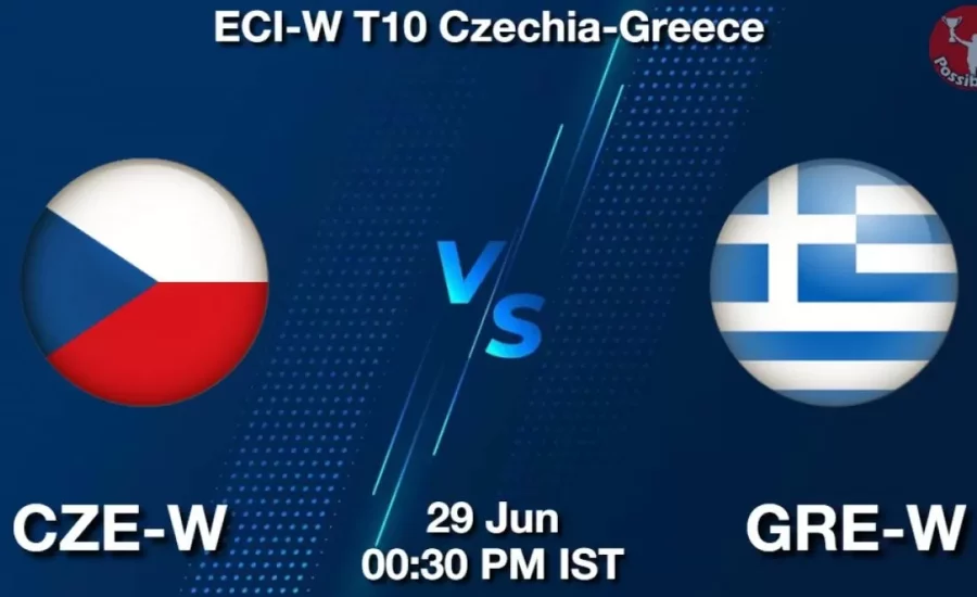 CZE-W vs GRE-W Dream11 Prediction Today Match, Dream11 Team Today, Fantasy Cricket Tips, Playing XI, Pitch Report, Injury Update- ECI-W T10 Czechia-Greece 2024, Match 1, 2 and 3