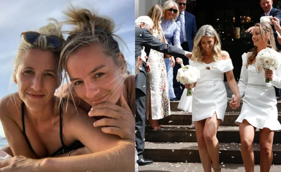 England all-rounder Danni Wyatt marries her longtime partner Georgie Hodge; pics go viral