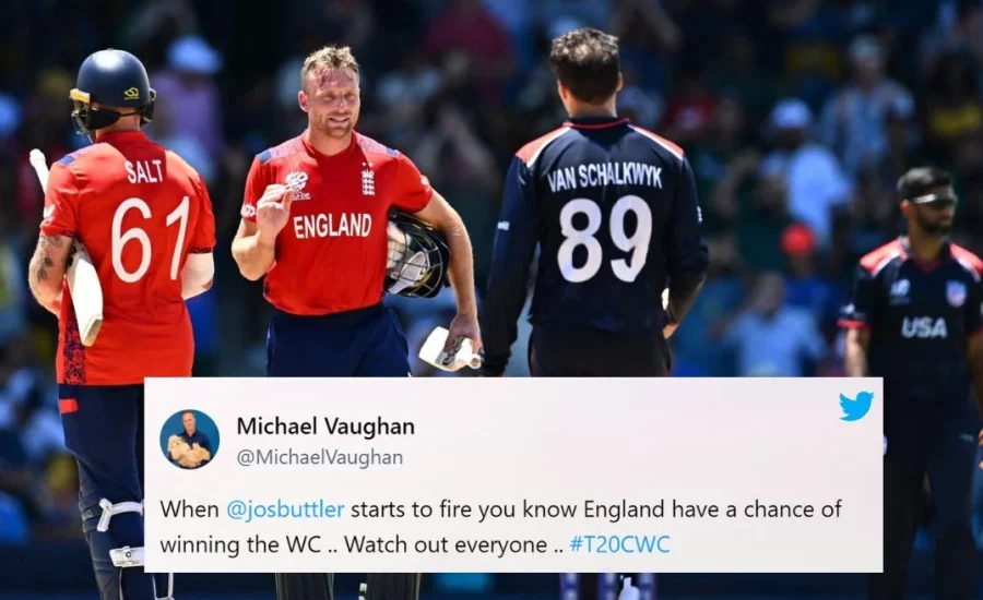 Fans go wild as England secure semifinal berth with a dominating win over USA in T20 World Cup 2024