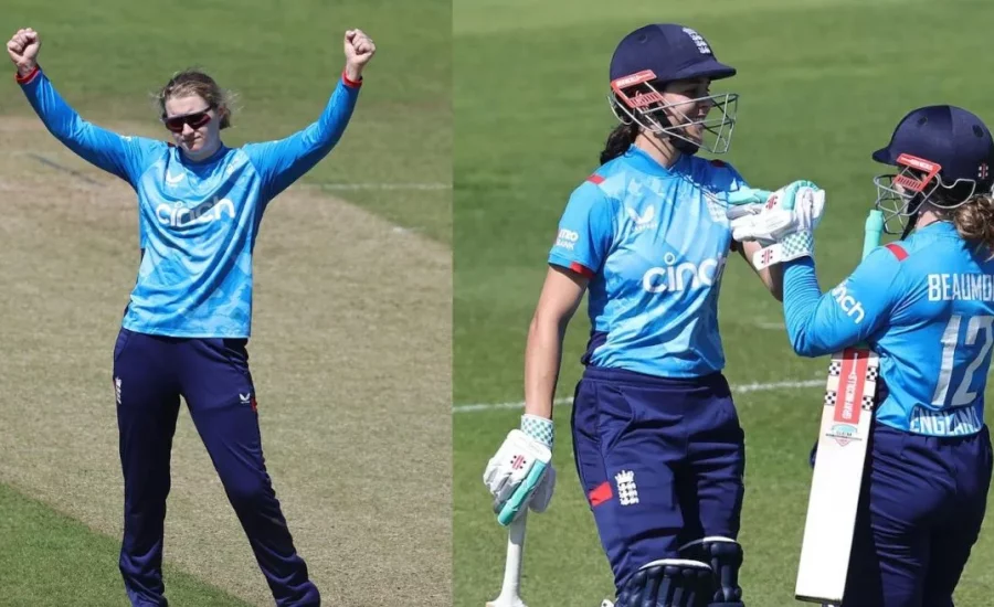 Charlotte Dean, Tammy Beaumont & Maia Bouchier shine in England’s emphatic win over New Zealand in 1st Women’s ODI