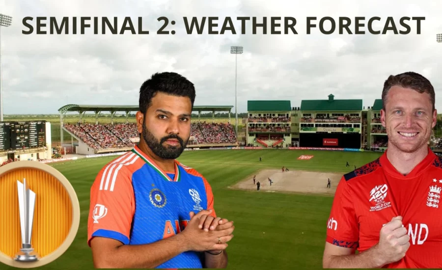 IND vs ENG, T20 World Cup 2024 Semi-final 2: Guyana Weather Forecast, Providence Stadium T20I Stats & Records | India vs England