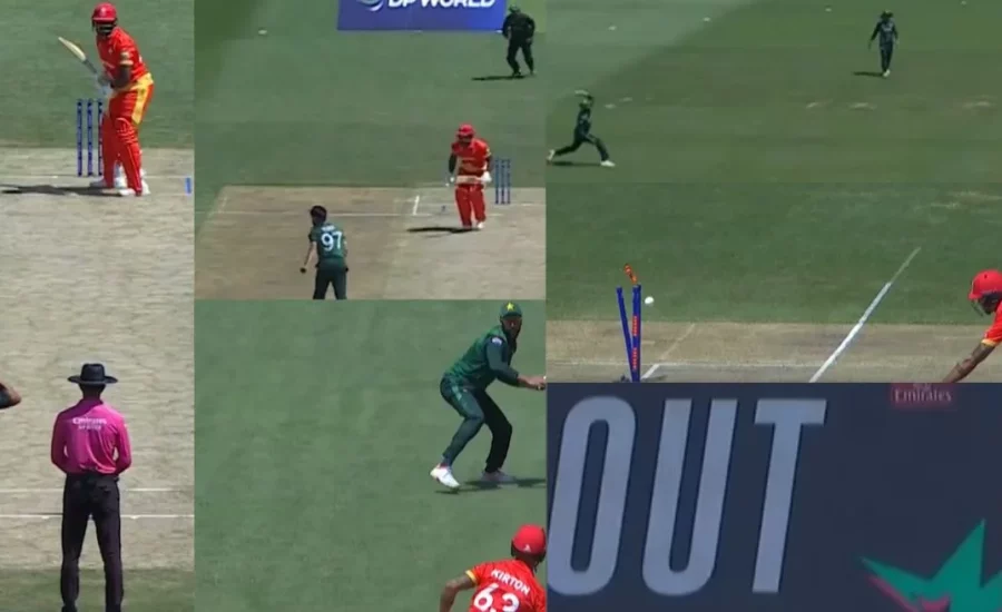 Imad Wasim hits the bulls-eye to run out Nicholas Kirton in PAK vs CAN game | T20 World Cup 2024