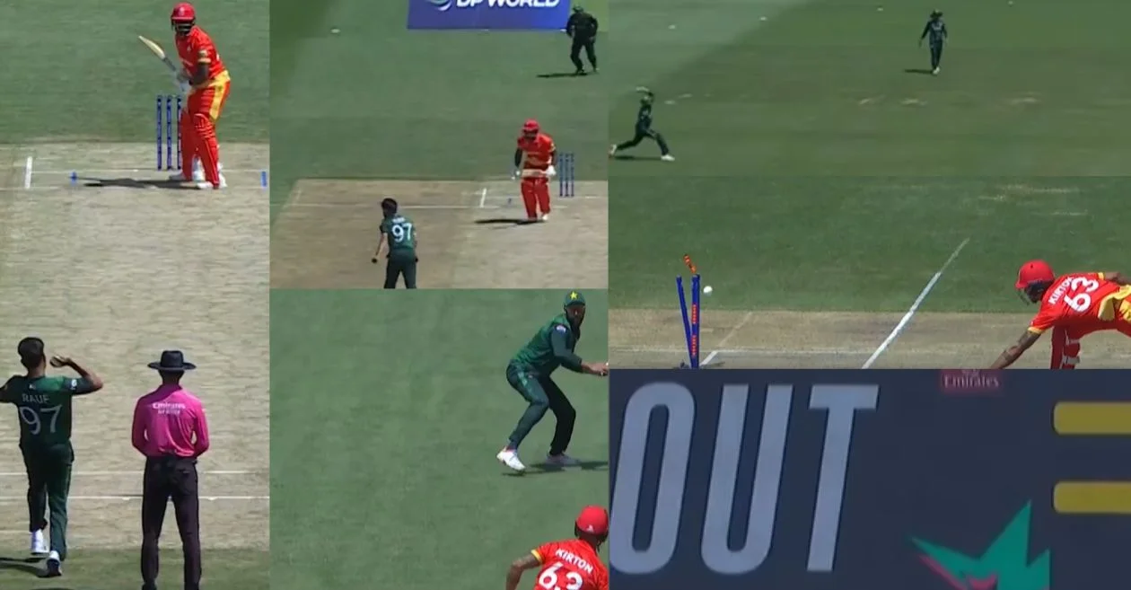 Imad Wasim hits the bulls-eye to run out Nicholas Kirton in PAK vs CAN game | T20 World Cup 2024