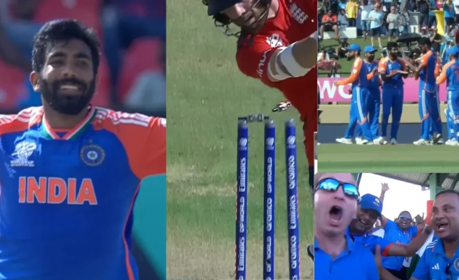 Jasprit Bumrah cleans up Phil Salt with a stunning delivery during IND vs ENG semifinal at T20 World Cup 2024