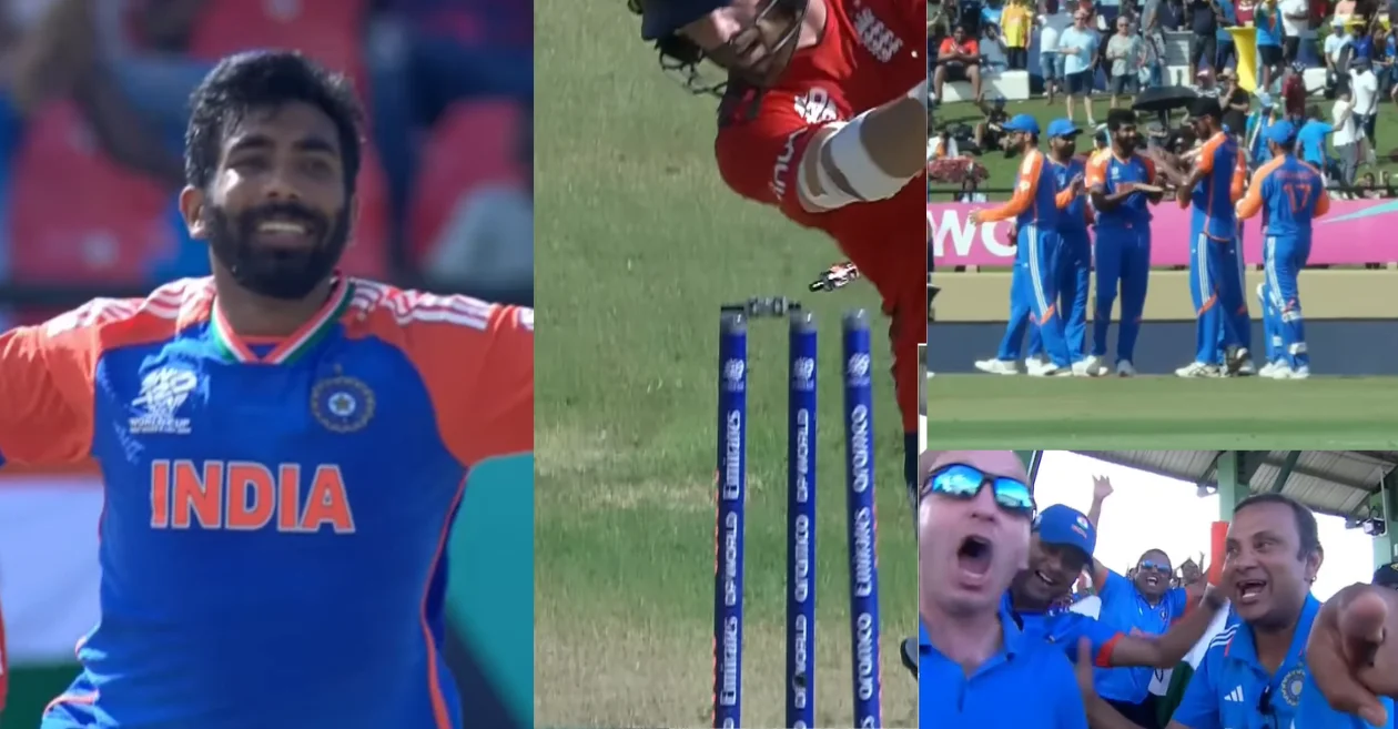 Jasprit Bumrah cleans up Phil Salt with a stunning delivery during IND vs ENG semifinal at T20 World Cup 2024