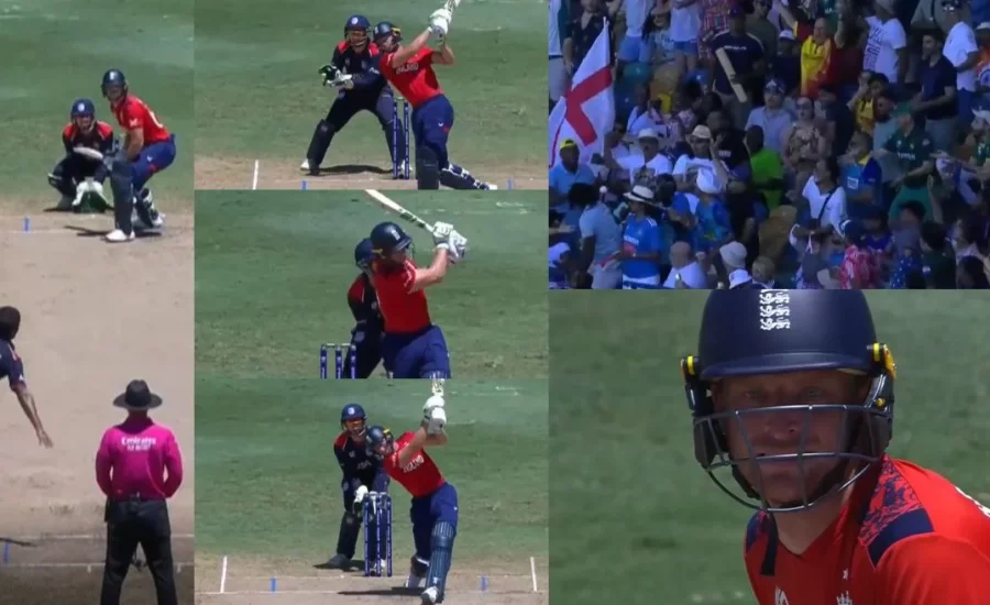 Jos Buttler brutally hammers Harmeet Singh for five consecutive sixes in an over in USA vs ENG game | T20 World Cup 2024