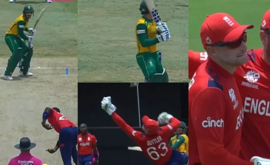 Jos Buttler takes a jaw-dropping catch to dismiss Quinton de Kock in ENG vs SA game | T20 World Cup 2024