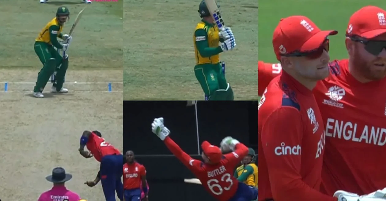 Jos Buttler takes a jaw-dropping catch to dismiss Quinton de Kock in ENG vs SA game | T20 World Cup 2024