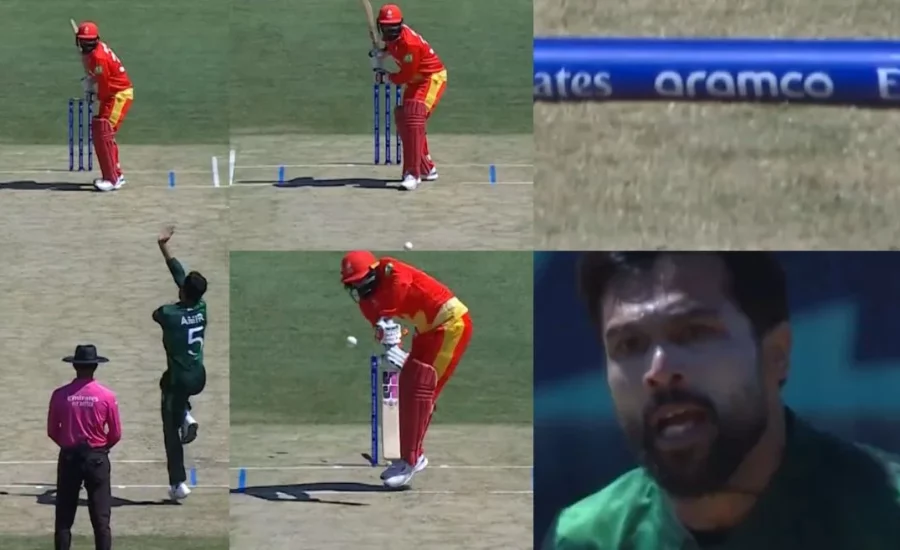 Mohammad Amir bowls an absolute snorter to send Navneet Dhaliwal’s middle stump for a walk | PAK vs CAN, T20 World Cup 2024