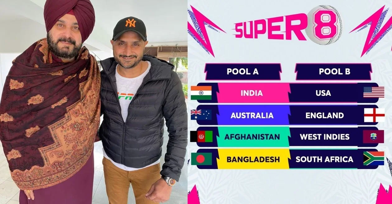 T20 World Cup: Navjot Singh Sidhu, Harbhajan Singh select the crucial game to watch out for in the Super 8 stage