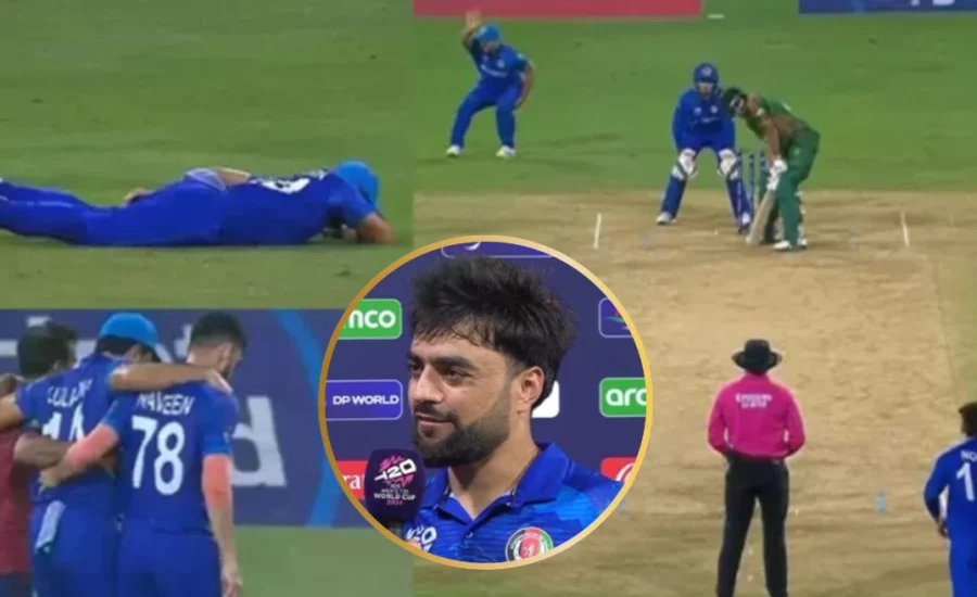 Rashid Khan reacts to cheating accusations amid Gulbadin Naib drama during Afghanistan’s victory over Bangladesh | T20 World Cup