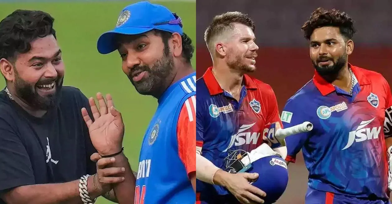 Rishabh Pant describes Rohit Sharma, David Warner and other players in one word