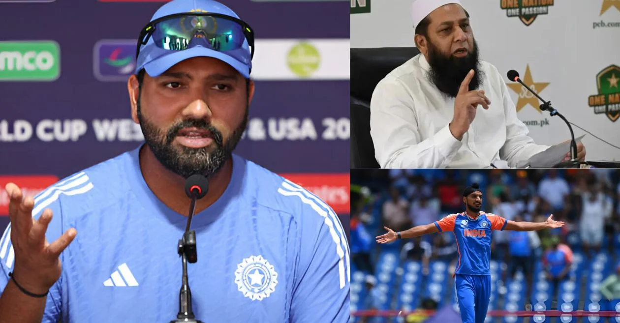 T20 World Cup 2024: Rohit Sharma responds to Inzamam-ul-Haq’s ball-tampering allegations on Arshdeep Singh