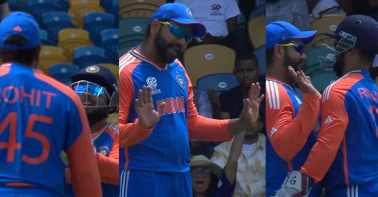 Rohit Sharma’s comical reaction to Rishabh Pant’s running catch in AFG vs IND game at T20 World Cup 2024