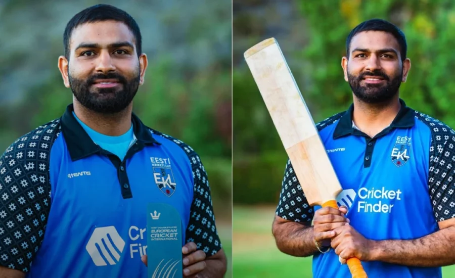 Estonia’s Sahil Chauhan smashes fastest T20I century and most sixes in an innings