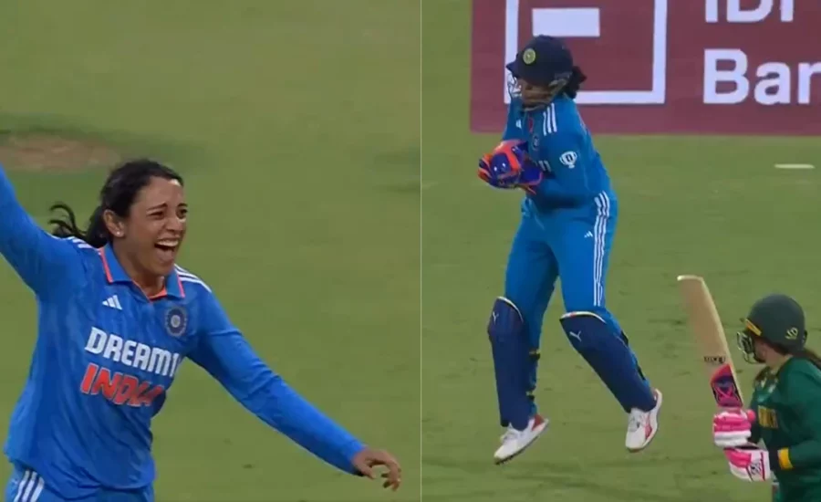 Smriti Mandhana elated after taking her maiden wicket in international cricket | IND-W vs SA-W 2024