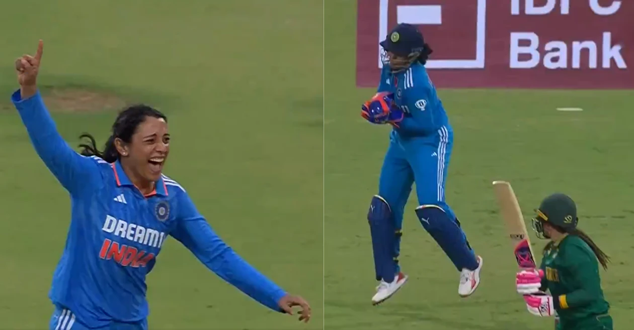 Smriti Mandhana elated after taking her maiden wicket in international cricket | IND-W vs SA-W 2024