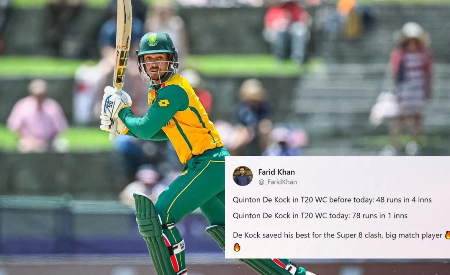 Fans erupt as Quinton de Kock’s dazzling knock helps South Africa pip USA in T20 World Cup 2024