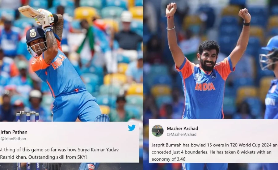 BCCI, Irfan Pathan and others react as Suryakumar Yadav, Jasprit Bumrah steer India to easy win over Afghanistan in T20 World Cup 2024